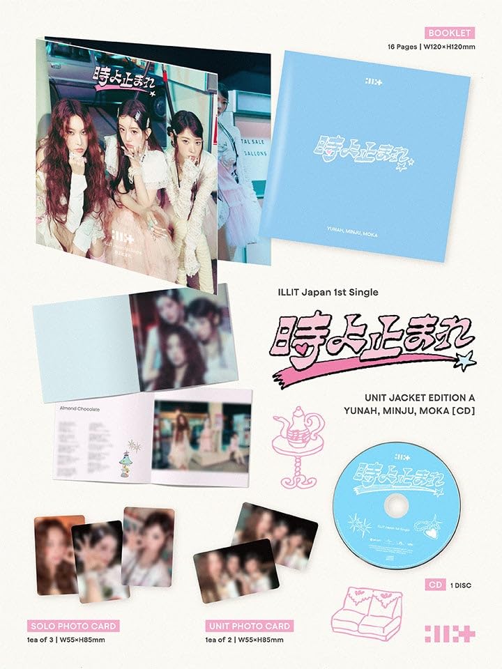 Amazon.com: Illit - Japan 1st Single Album 時よ止まれ Toki Yo